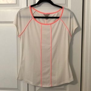 Cute cream/pink top from Banana Republic
